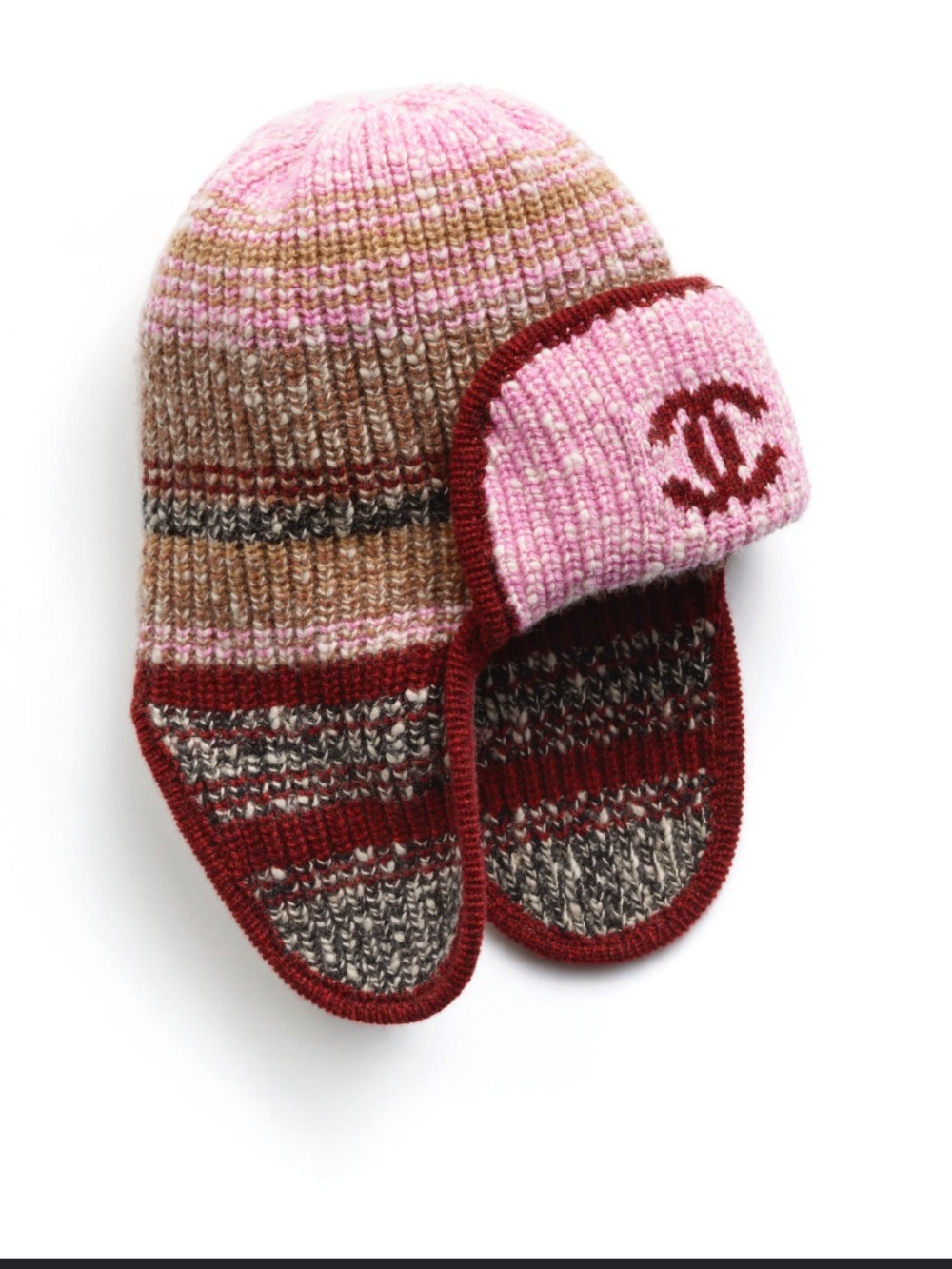💕 Double C Designer Winter Collection Limited Edition Neige. Trapper Beanie
